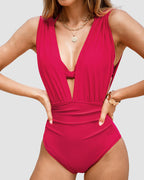 Karina · Bañador Control de Abdomen Escote en V