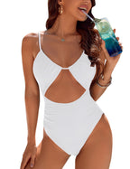 Serena · Monokini con Cortes y Control de Abdomen