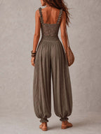 Ondina · Conjunto Encaje Top y Pantalón Harem
