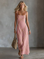 Alba · Vestido Maxi Estampado Geométrico