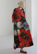 Vestido floral de verano Rosa