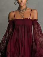 Noemi – Vestido Mini Chiffon