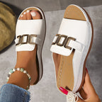 Mariya · Sandalias de Confort con Cuña