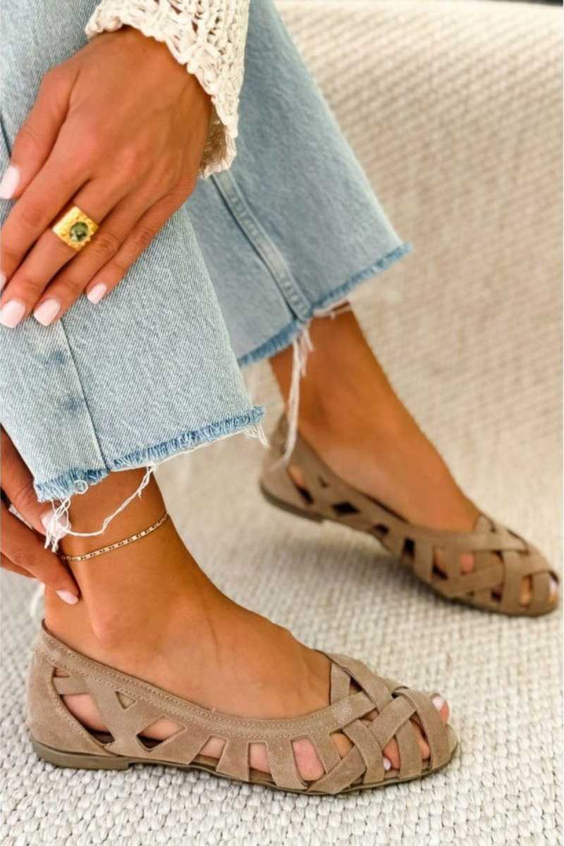Caterina · Sandalias Trenzadas de Verano