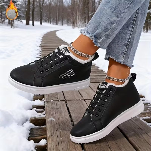 PLUSHPRINT  | Zapatillas térmicas casual de mujer