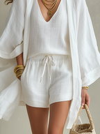 Pilar · Conjunto Tres Piezas Ligero en Capas