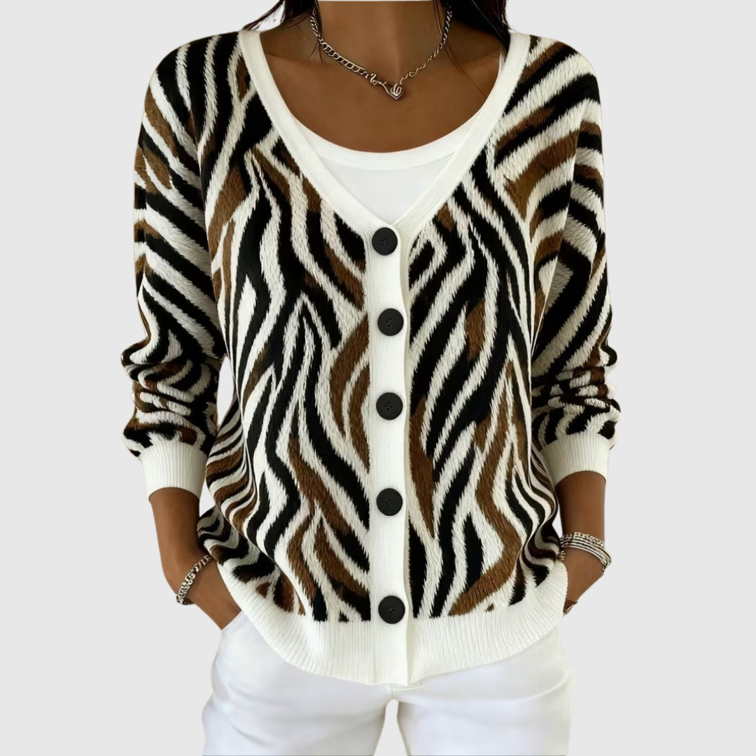 Gemma · Chaqueta de Punto con Botones
