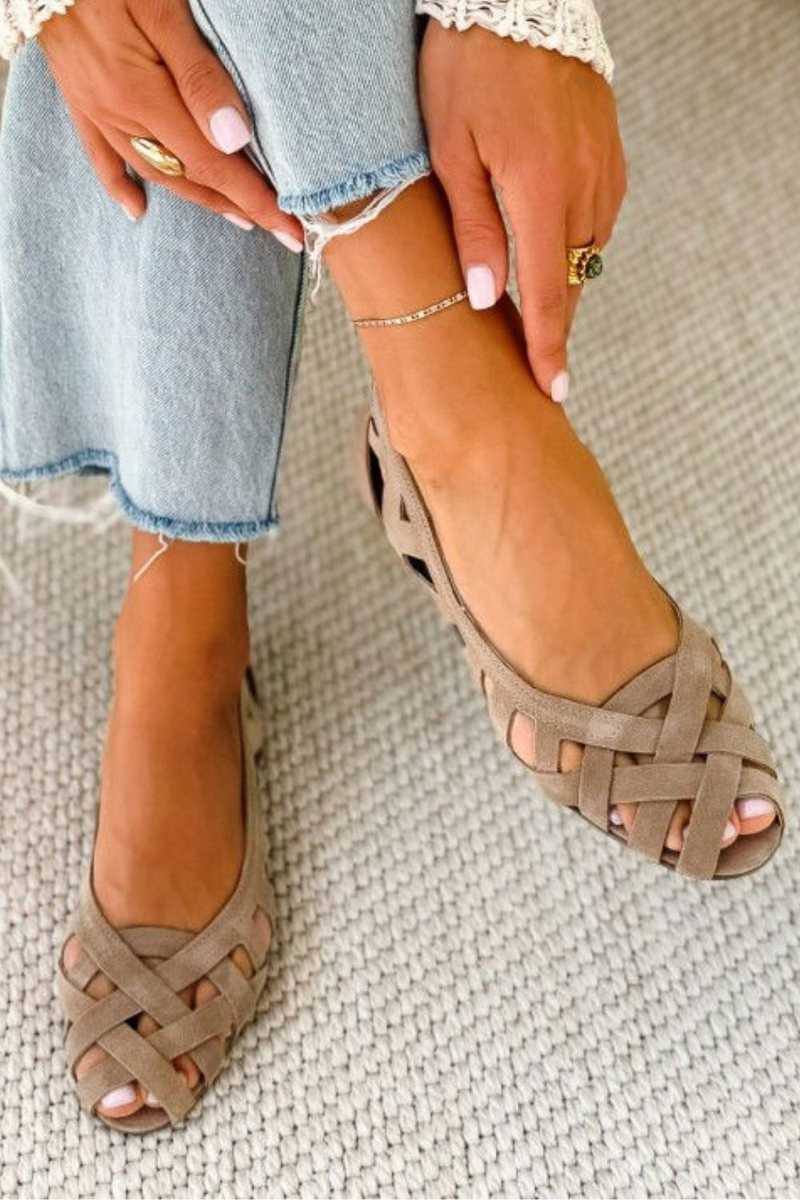 Caterina · Sandalias Trenzadas de Verano