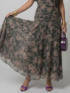 Calen | Vestido Midi Off Shoulder