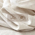 Lara · Shorts de Algodón y Lino con Cordón