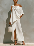 Irene - Conjunto Lino Un Hombro