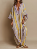 Nerea - Vestido Maxi Rayas Multicolor