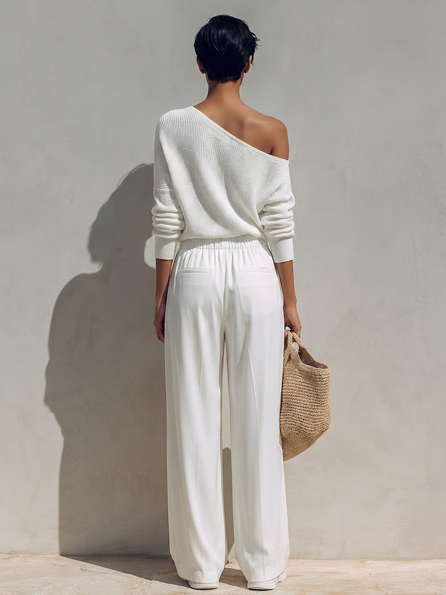 Genoveva conjunto un hombro - detalle pantalon