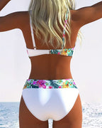 Luna · Bikini Bralette Estampado Contraste