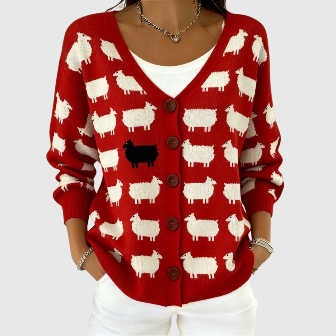 Casilda · Chaqueta de Punto con Botones