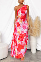 Adeline | Vestido de Noche Tropical Vibrante