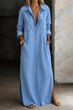 Delana · Vestido Casual con Botones