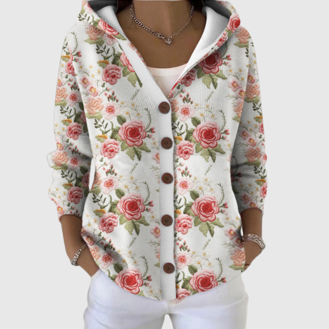 Cesarina · Chaqueta de Punto con Capucha