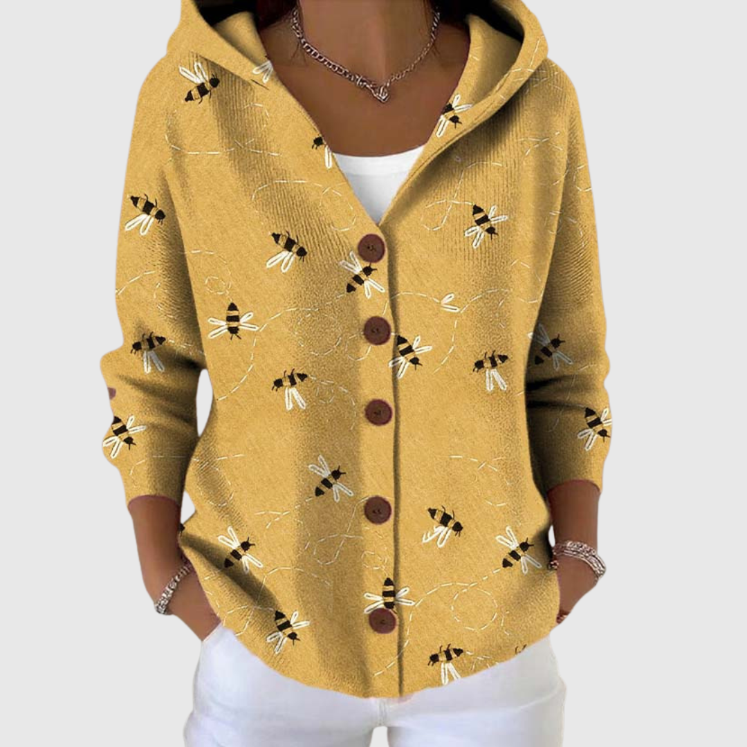 Sinforosa · Chaqueta de Punto con Capucha