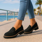 Nadia | Mocasines de ante elegantes