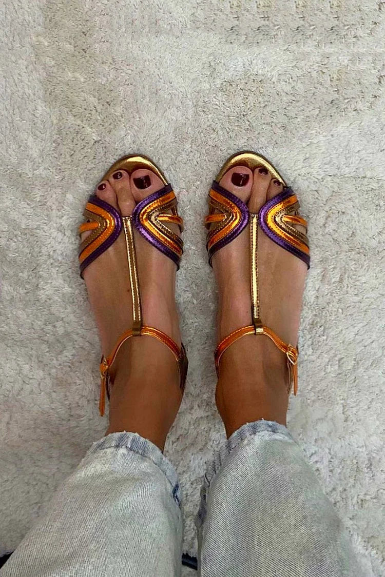 Viviana · Sandalias de Colores Mediterráneos