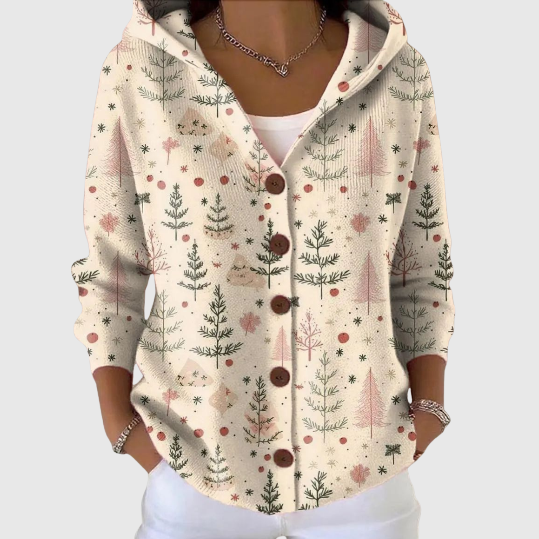 Marcella · Chaqueta de Punto con Capucha