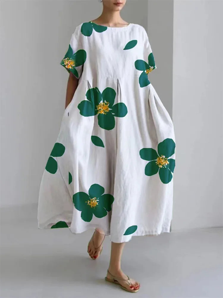 Vestido floral de verano Novi