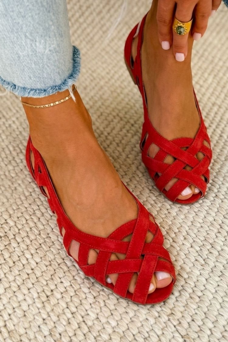 Caterina · Sandalias Trenzadas de Verano