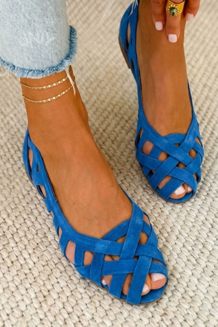 Caterina · Sandalias Trenzadas de Verano