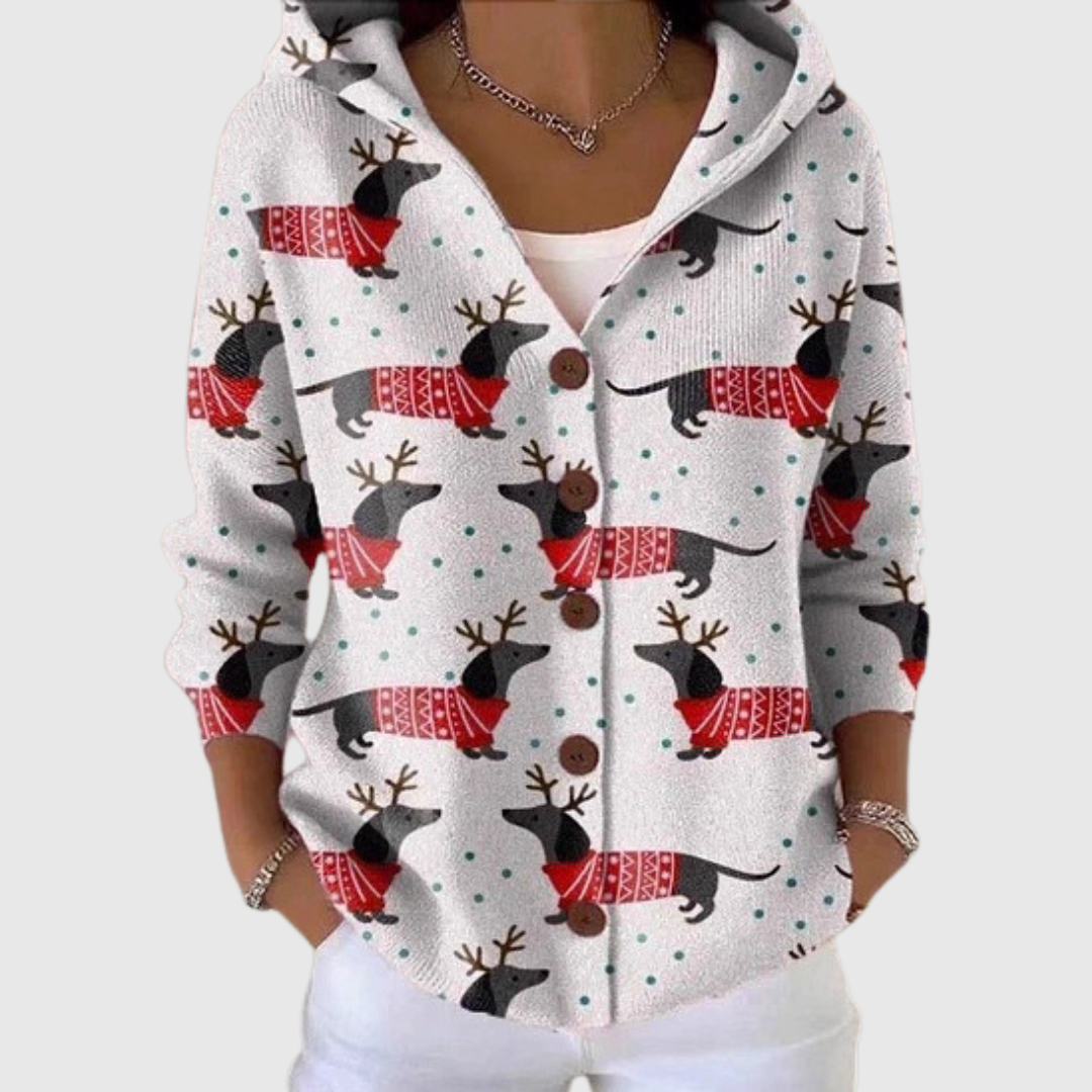 Amabile · Chaqueta de Punto con Capucha