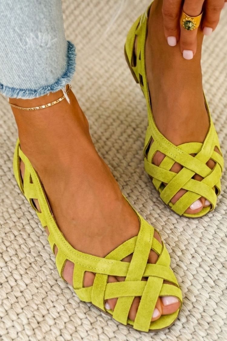 Caterina · Sandalias Trenzadas de Verano