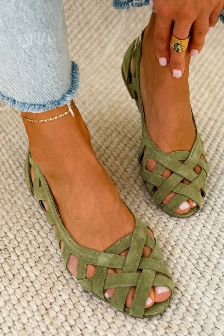 Caterina · Sandalias Trenzadas de Verano