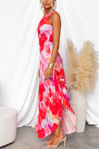 Adeline | Vestido de Noche Tropical Vibrante