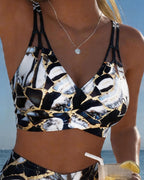 Valeria · Bikini de Tirantes con Detalle Calado