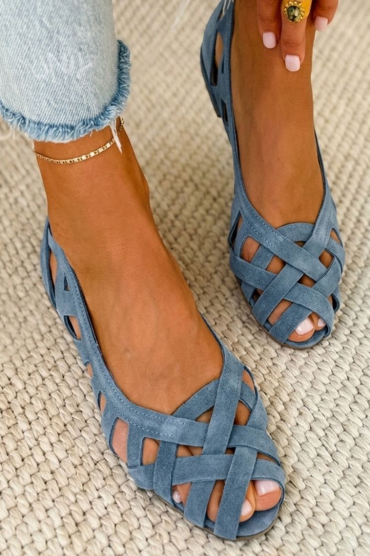 Caterina · Sandalias Trenzadas de Verano