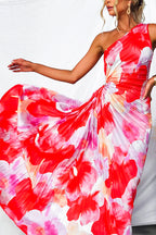 Adeline | Vestido de Noche Tropical Vibrante