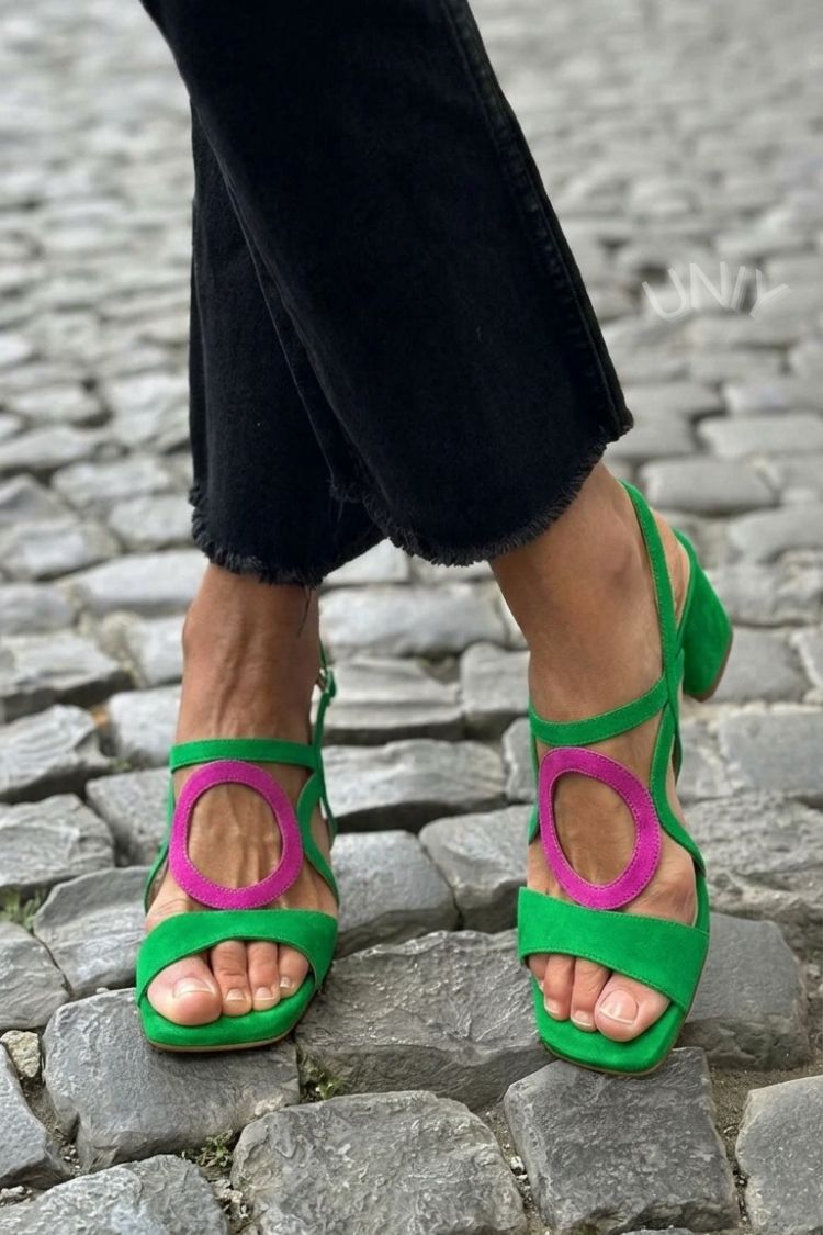 Valentina · Sandalias Vibrantes de Verano
