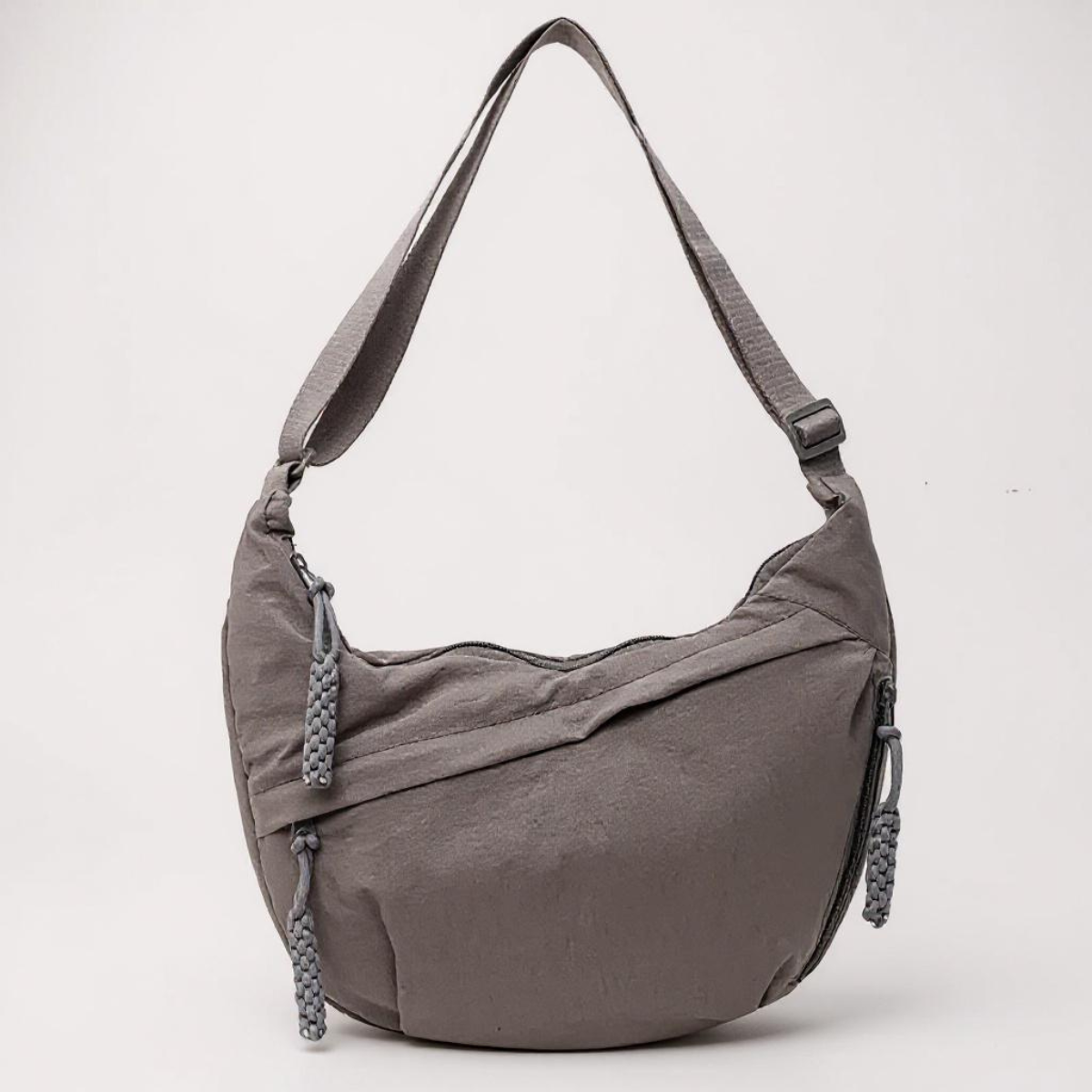 Silvia · Bolso de Hombro Gris