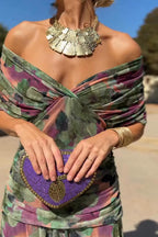 Louise | Vestido maxi elegante de fiesta con escote en V