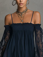 Noemi – Vestido Mini Chiffon