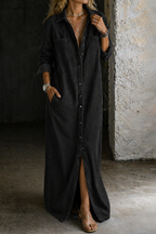 Delana · Vestido Casual con Botones