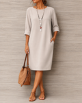 Odette · Vestido Midi Efecto Reductor