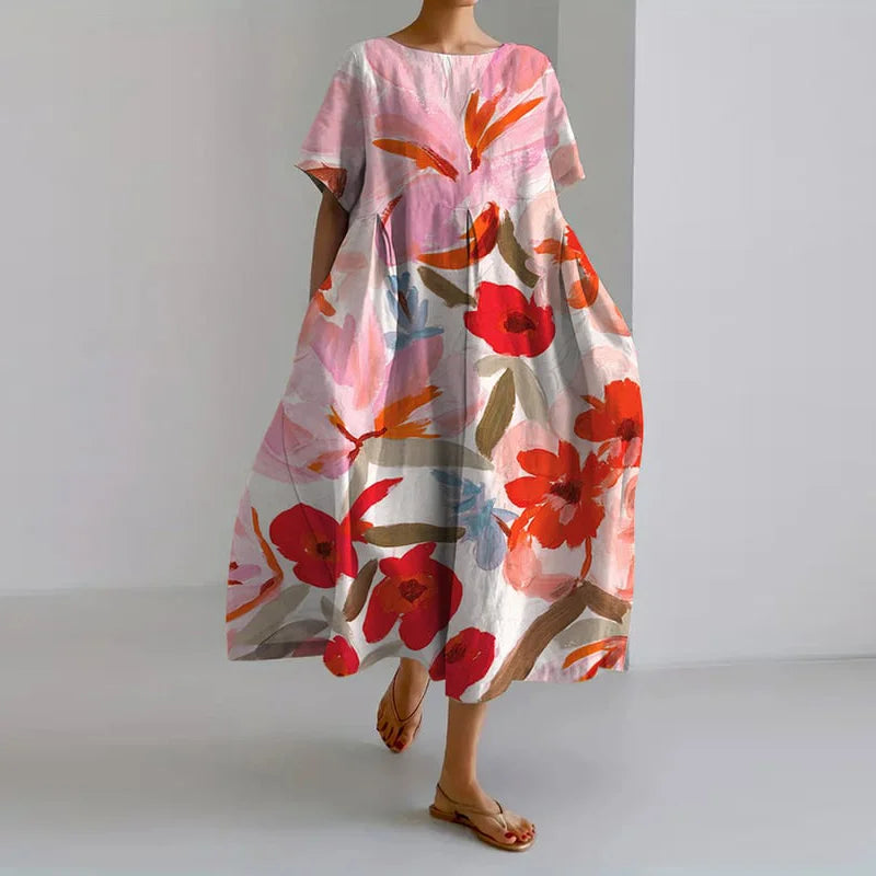 Vestido floral de verano Rosanna