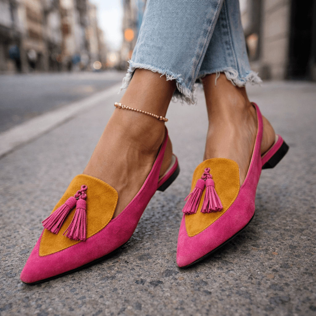 Élodie · Sandalias Elegantes con Borlas