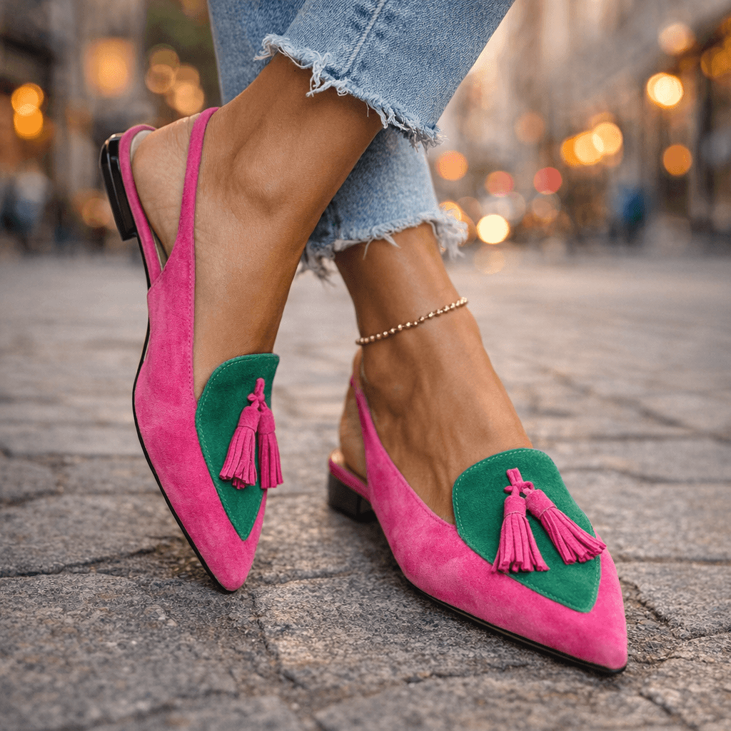 Élodie · Sandalias Elegantes con Borlas