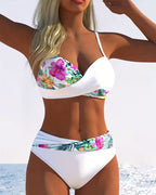 Luna · Bikini Bralette Estampado Contraste