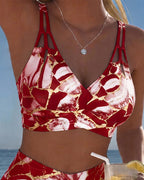 Valeria · Bikini de Tirantes con Detalle Calado