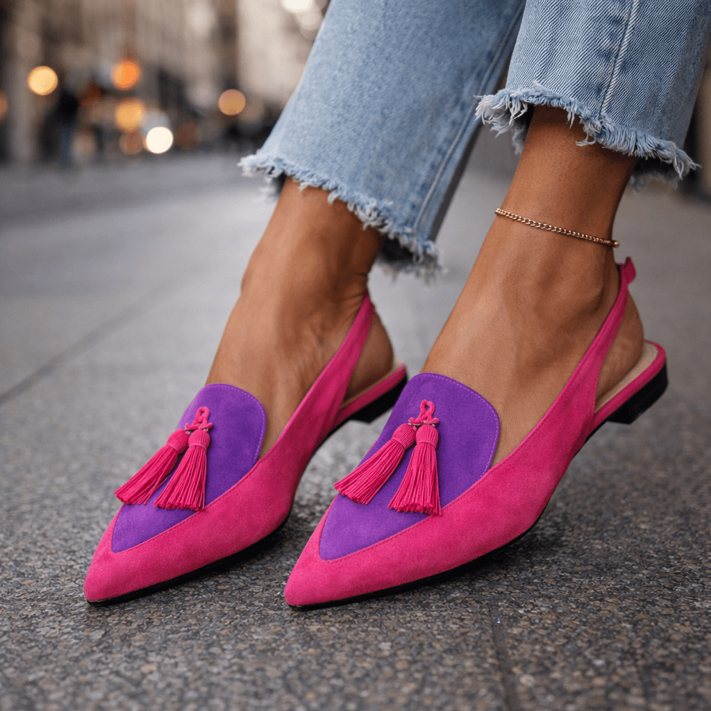 Élodie · Sandalias Elegantes con Borlas
