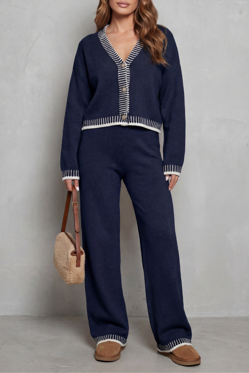 Cerivelle Conjunto de punto cómodo y elegante