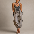 Astrid · Mono Boho Bordado con Bolsillos